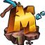 Логотип MINEMALIA NETWORK 1.9-26.x BEDWARS UPDATE Vote on for gems prizes & more